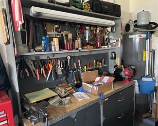 Cabinet not for sale, tools only. 