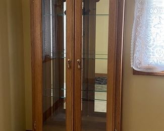 Amish Made Curio Cabinet