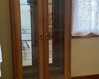 Amish Made Curio Cabinet