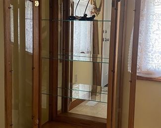 Amish Made Curio Cabinet