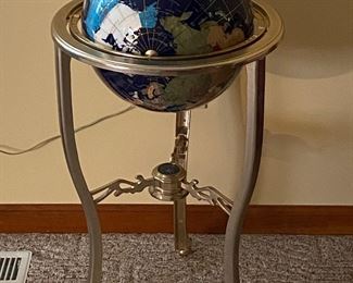 Gemstone World Globe