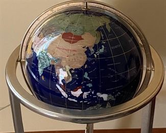 Gemstone World Globe