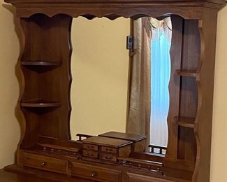 Moosehead Night Dresser w/Mirror