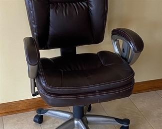 Broyhill Leather Office Chair