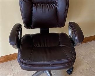 Broyhill Leather Office Chair