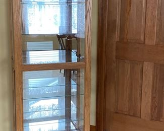 Amish Made Curio Cabinet