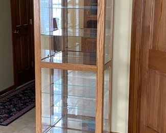 Amish Made Curio Cabinet