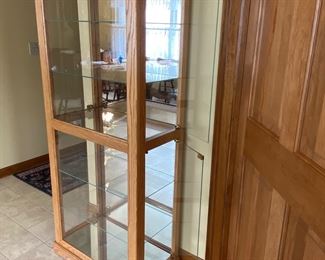 Amish Made Curio Cabinet