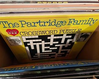 . . . rare Partridge Family Crossword LP