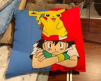 . . . wow!  A Pokemon pillow