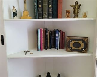 Religious Books and Shoe Forms
