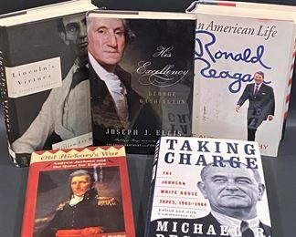 Books on American Presents ........To register in order to place bids go to www.capitolsalesservices.hibid.com