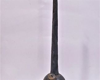 Old rail road oil can which belonged to the current owner's father who worked for the Cotton Belt line.........To register in order to place bids go to www.capitolsalesservices.hibid.com