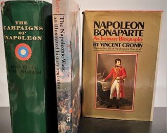 Books on Napoleon ........To register in order to place bids go to www.capitolsalesservices.hibid.com