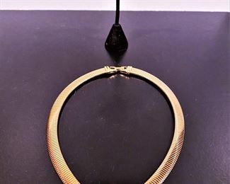 Vintage Trifari necklace and earrings. ........To register in order to place bids go to www.capitolsalesservices.hibid.com