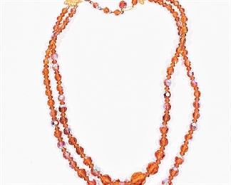 Vintage beaded necklace ......To register in order to place bids go to www.capitolsalesservices.hibid.com