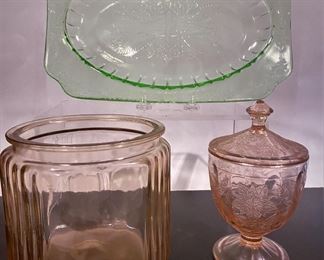 1930s Depression Glass........To register in order to place bids go to www.capitolsalesservices.hibid.com