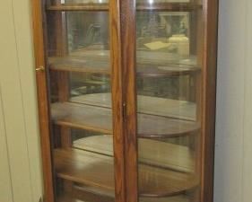 Oak Display Cabinet