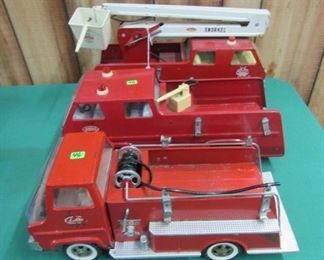 Tonka Toy Fire Trucks