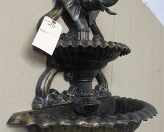 Cast Aluminum w/Elephant Head