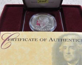 Silver Dollar Proof