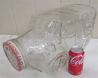 Large Glass Car Jar
