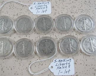 Walking Liberty Half Dollars