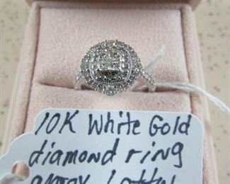 10K Gold Diamond Ring