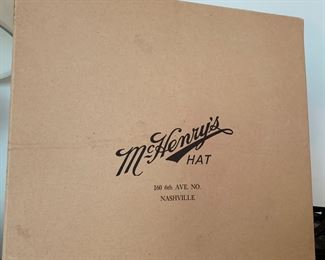 hat box from McHenry's