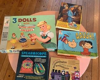 vintage games, puzzles