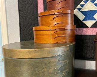 SHAKER BENTWOOD BOXES 