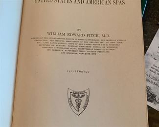 Scarce 19th century spas in US
