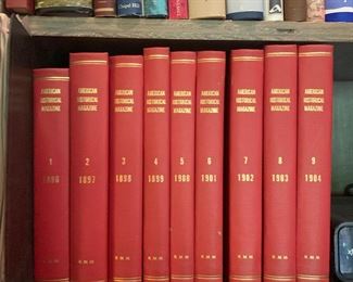 American Historical Magazine full -run; one of two forerunners of Tennessee Historical Quarterly