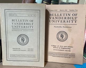 Vanderbilt University history