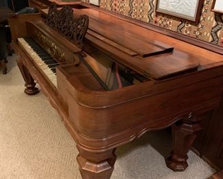 Haines Brothers Square piano -1850s