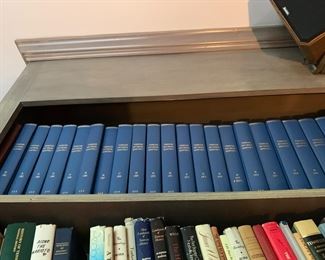 Full set, bound of Tennessee Historical Quarterlies for about 45 years -only sold as a set