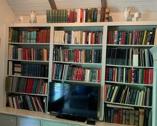 A large segment of this room is genealogy