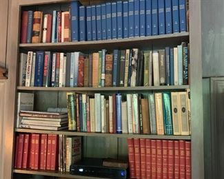 Built-in bookcases found in seven rooms on three floors!  