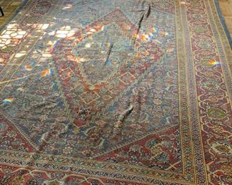 This rug measure slightly smaller than 10’ x 12’