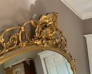 Crown of the Maxwell House mirror