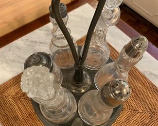 Vintage cruet set