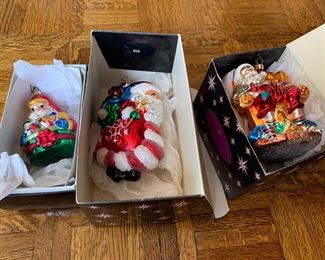 Christopher Radko ornaments