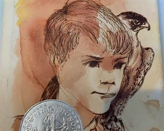 Signed and inscribed