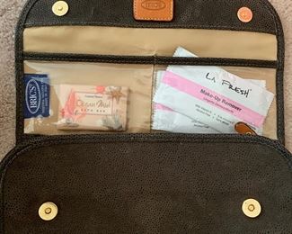 Bric's leather travel bag