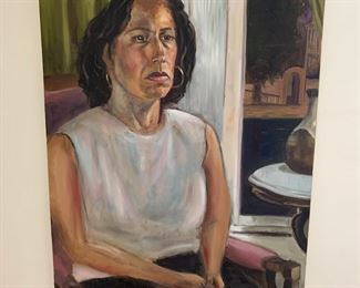 Over sized oil on canvas