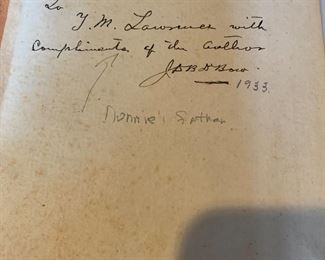 NC&S signed by author DeBow