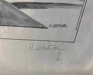 H. Whitver drawing