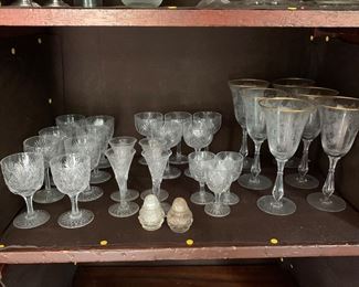 elegant glassware