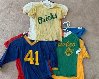 Vintage boys' jersies