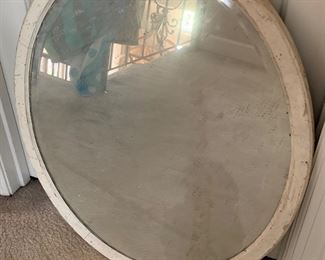 large oval mirror